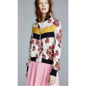 BAUM UND PFERDGARTEN JACKELYN TRACK JACKET SIZE MEDIUM